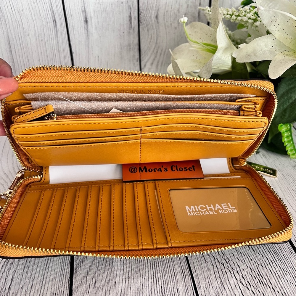 🦋Michael Kors LG Continental Wallet-Wristlet - Picture 4 of 6